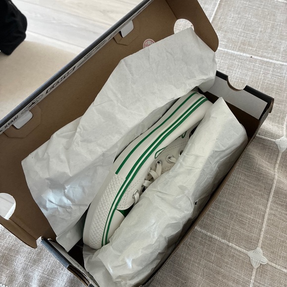 Converse Chuck Taylor All Star Retro Varsity Women in White and Kelly Green - Picture 4 of 8